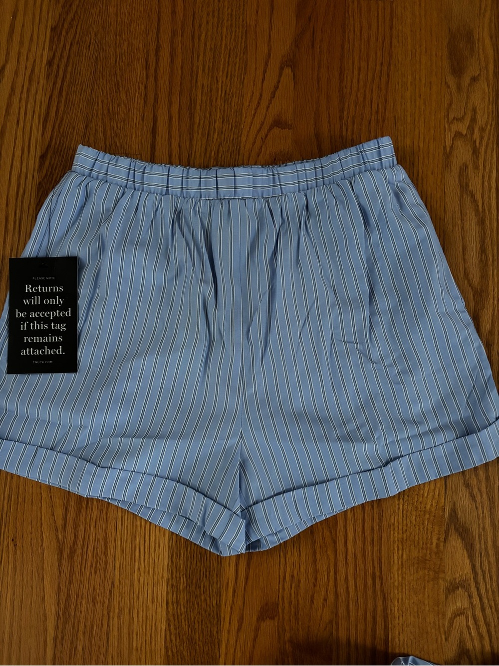 Tuckernuck Cornflower Blue Scottie Shirt & Nolan Short Set Size Small NWT - Picture 7 of 8